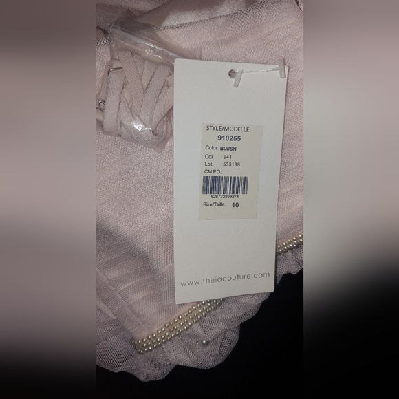 Theia Blush Dress - Picture 6 of 8